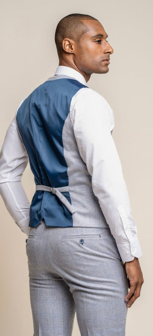 Cavani Caridi sky 3 piece suit