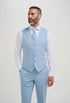 Cavani Malibu Sky Melange 3 piece suit