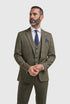 Cavani Damon Sage 3 piece suit