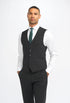 Cavani Malibu Black 3 piece suit