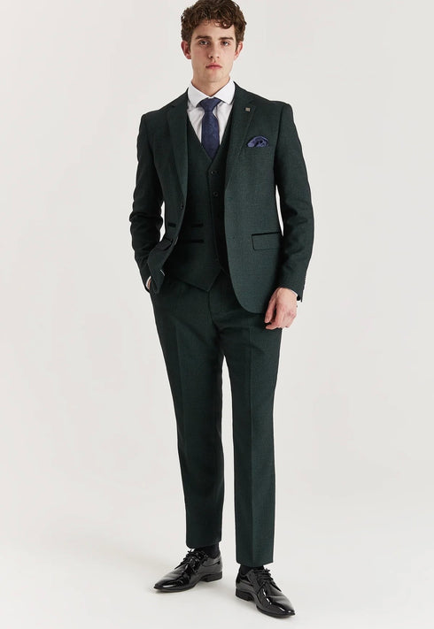 Paul Andrews Regent Olive 3 piece suit