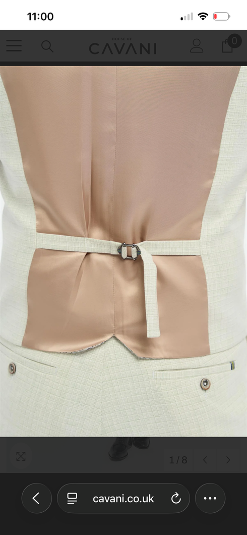 Cavani Tropez Sage 3 piece suit