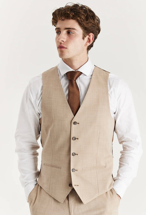 Paul Andrews Kurt Beige 3 piece suit