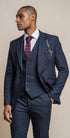 Cavani Caridi navy 3 piece suit