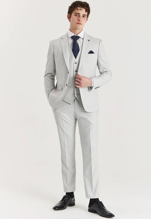 Paul Andrews Belmont Silver 3 piece suit