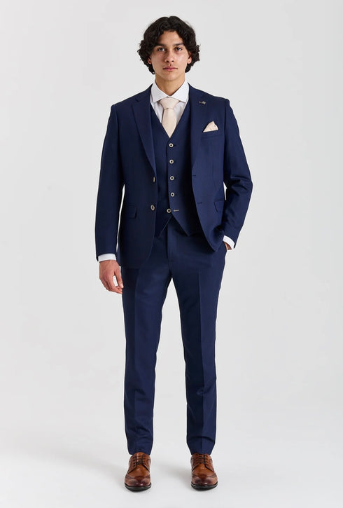 Paul Andrews Belmont Navy 3 piece suit