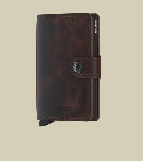 Secrid vintage chocolate wallet