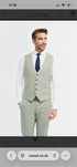 Cavani Camden Sage 3 piece suit