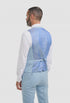 Cavani Malibu Sky Melange 3 piece suit