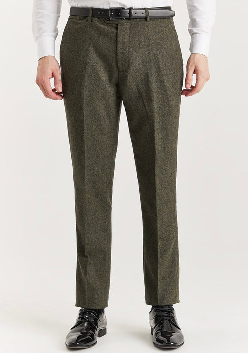 Paul Andrews Oscar Green Tweed three piece suit