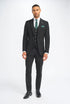 Cavani Malibu Black 3 piece suit