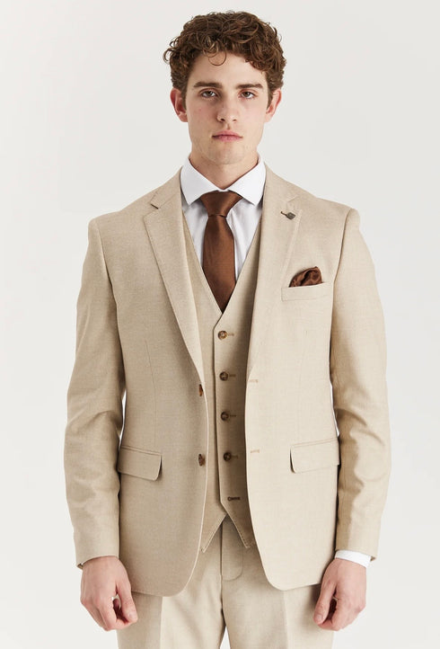 Paul Andrews Belmont Beige 3 piece suit