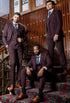 Paul Andrews Regent Wine 3 piece suit