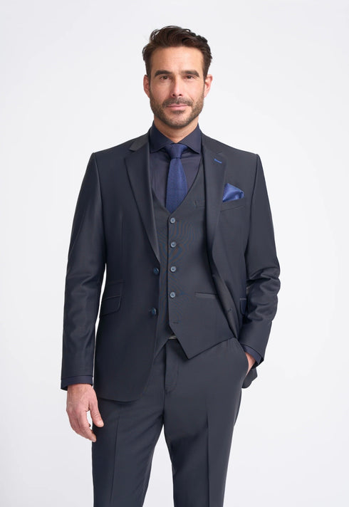 Cavani Bond 3 piece suit midnight navy