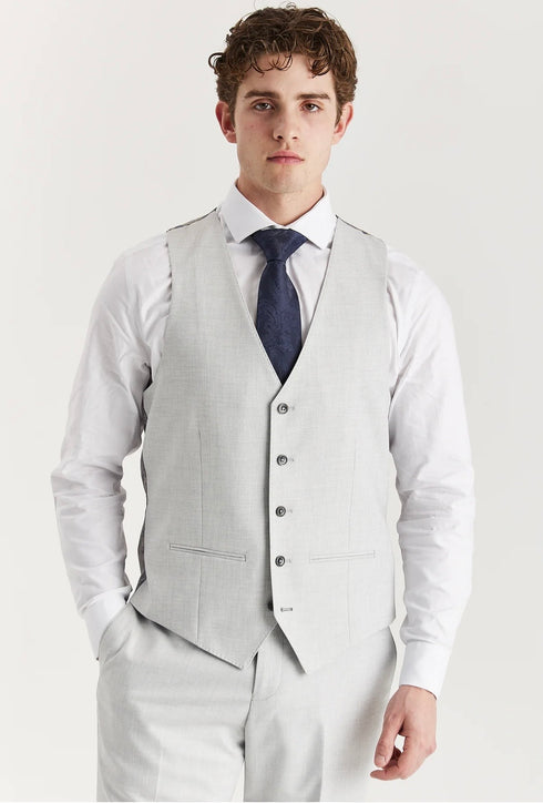 Paul Andrews Belmont Silver 3 piece suit