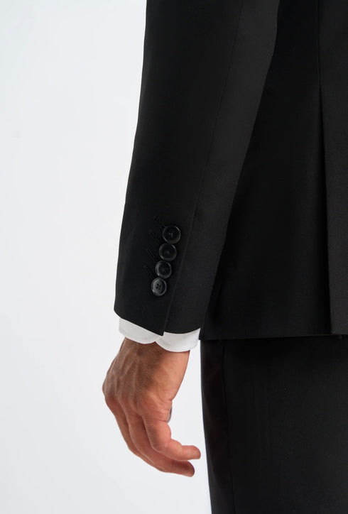 Cavani Malibu Black 3 piece suit