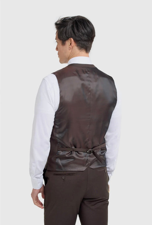 Cavani Bond Rich Auburn 3 piece suit
