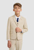 Cavani Boys Camden Beige 3 piece suit