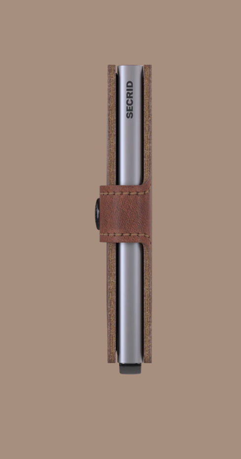 Secrid vintage brown wallet