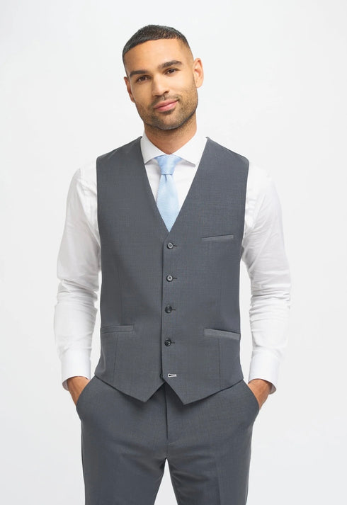 Cavani Bond 3 piece suit charcoal