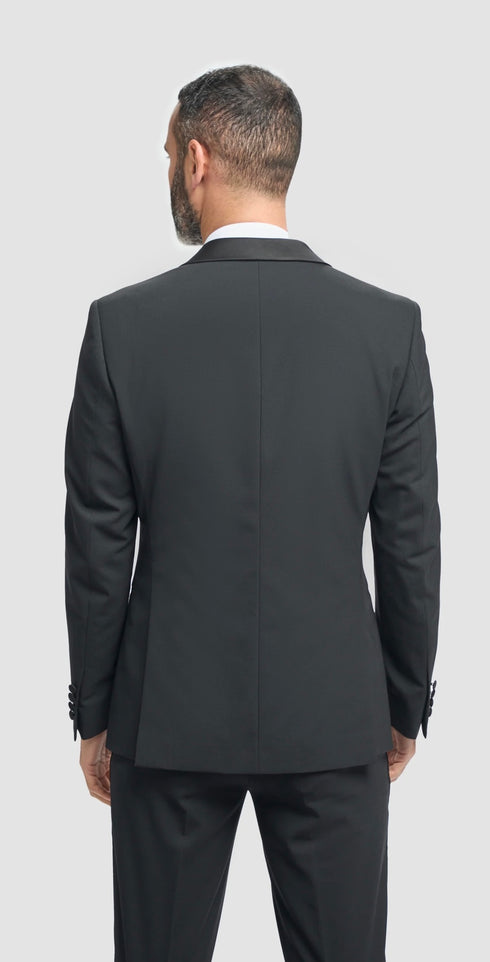 Cavani Aspen Black Two Piece Suit