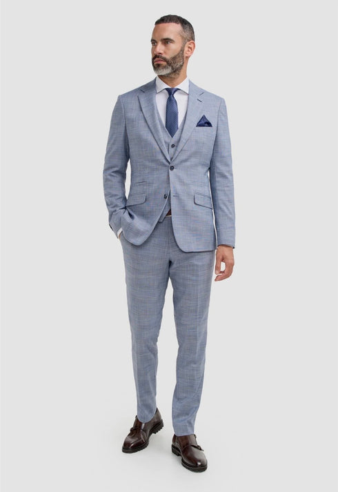 Cavani Camden Blue 3 piece suit