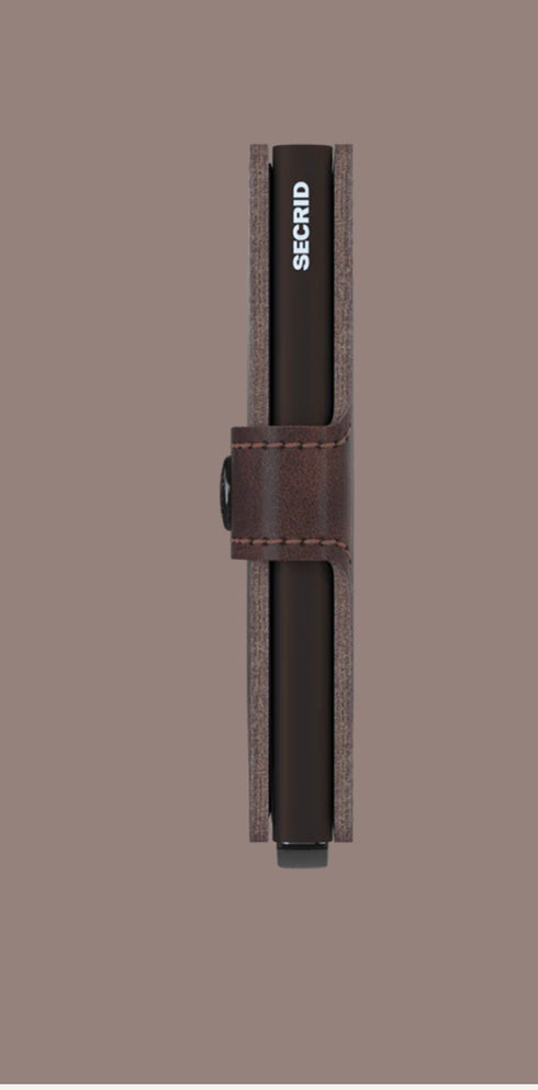 Secrid vintage chocolate wallet