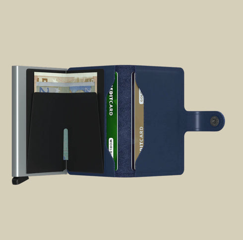Secrid original navy wallet