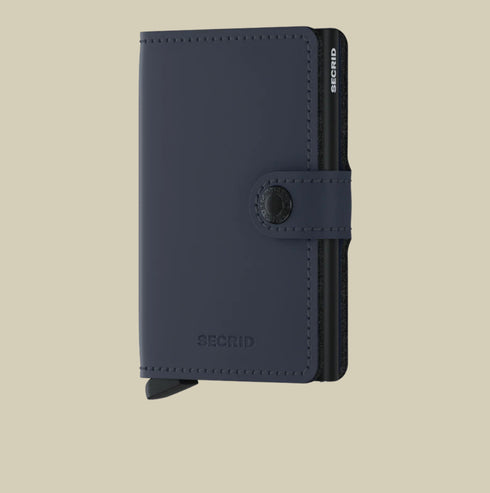 Secrid matte nightblue wallet