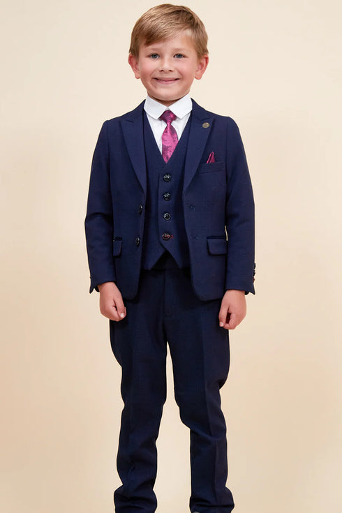 Marc Darcy Bromley Navy kids suit