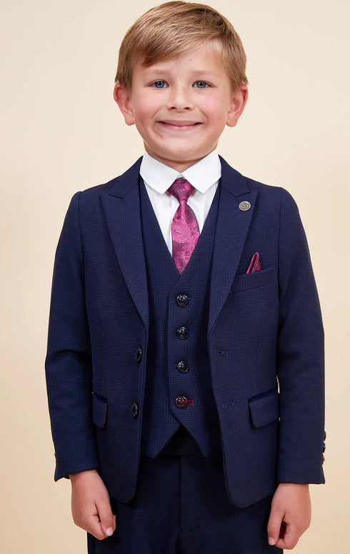 Marc Darcy Bromley Navy kids suit