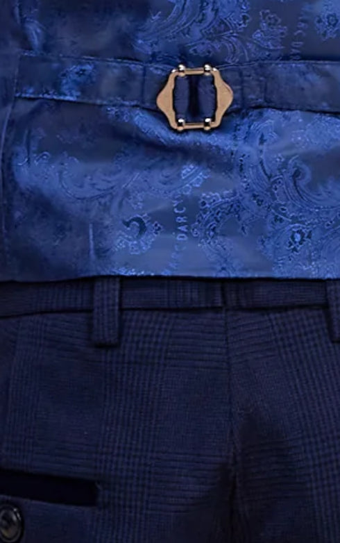 Marc Darcy Bromley Navy kids suit