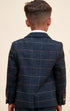 Marc Darcy ETON navy tweed kids suit