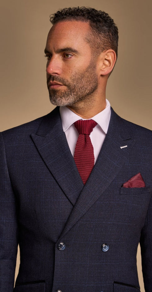 Cavani CARIDI NAVY Double Breasted Suit