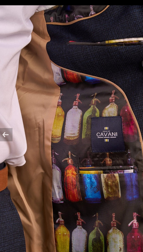 Cavani CARIDI NAVY Double Breasted Suit