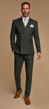 Cavani CARIDI OLIVE double breasted suit