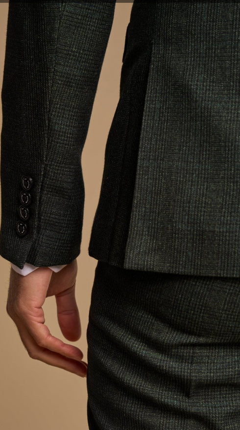 Cavani CARIDI OLIVE double breasted suit