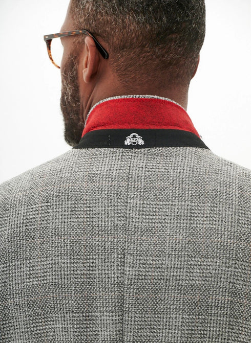 Marc Darcy Kris - Silver Grey Tweed Suit