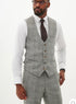 Marc Darcy Kris - Silver Grey Tweed Suit
