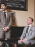 Marc Darcy Kris - Silver Grey Tweed Suit
