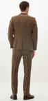 Marc Darcy Kris - Tan Tweed Three Piece Suit