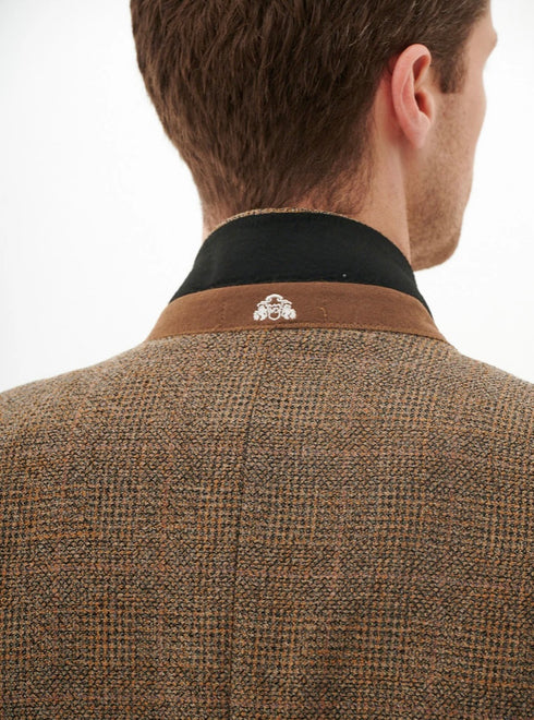 Marc Darcy Kris - Tan Tweed Three Piece Suit