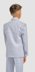Cavani Boys Caridi Sky Three Piece Suit