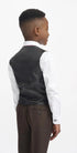 Cavani Boys Caridi Brown Three Piece Suit