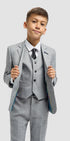 Cavani Boys Malibu Grey Suit