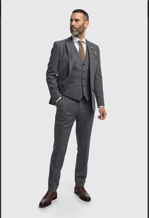 Cavani Thomas Savoy Three Piece Tweed