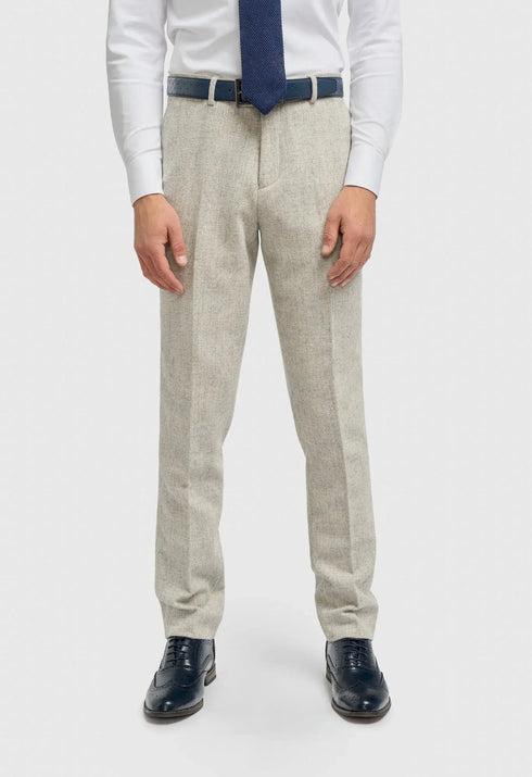 Cavani Thomas Pearl Tweed Three Piece Suit