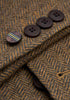 Cavani Thomas Brown Tweed Three Piece Suit