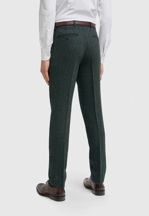 Cavani Thomas Lush Olive Tweed Three Piece