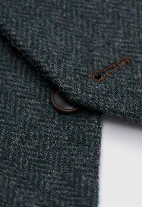 Cavani Thomas Lush Olive Tweed Three Piece